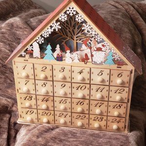 World Market Scandi Advent House